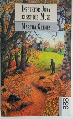 Martha Grimes Inspektor Jury Küsst die Muse Krimi rororo 1990 Taschenbuch