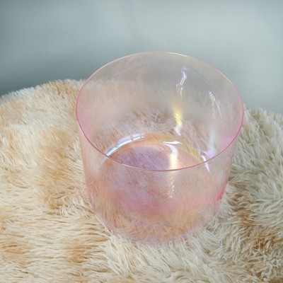 Alchemy Clear Crystal Singing Bowl Quartz for Sound Healing Meditation For Yoga