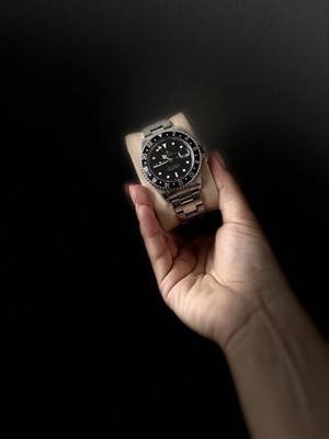 Rolex GMT Master Stainless Steel Black Dial 1675 (Watch only)