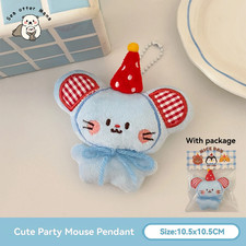 1/2 Pcs Cute Mouse Pendant Backpack Keychain Decoration Pendant Clothing Accesso