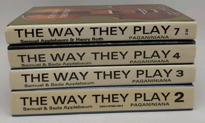 Lot of 4 The Way They Play Books-Volumes 2,3,4,7 by Samuel Applebaum