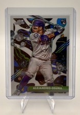2025 Topps Cosmic Chrome - Alejandro Osuna #176 White Refractor (RC)
