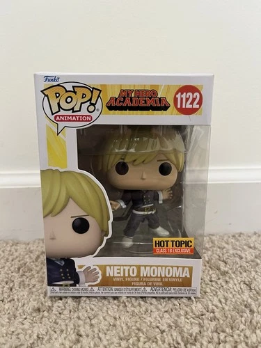 FUNKO POP MY HERO ACADEMIA NEITO MONOMA # 1122 EXCLUSIVE CLASS 1B HOT TOPIC