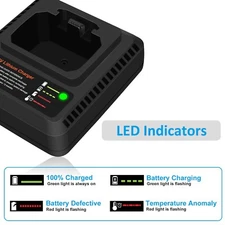 40V 3.0Ah LBX2040 for Black and Decker 40V Lithium Battery LBXR36 LBX36 /Charger
