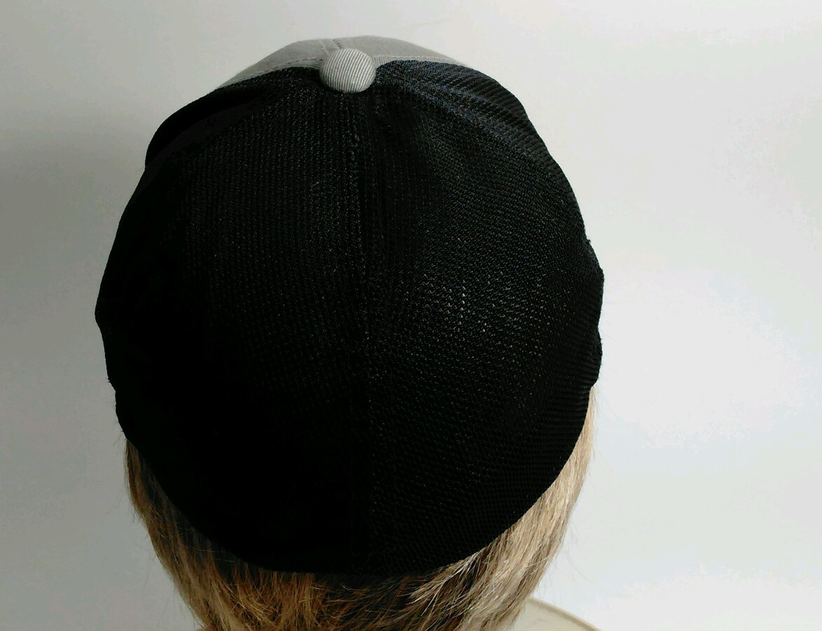 Kuki'o Gray & Black Flex Baseball Cap Hat L-XL | eBay