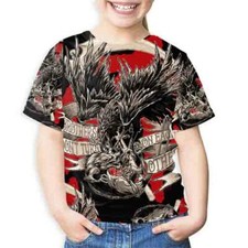 Pattern Bikers Design Tshirt Kids Unisex