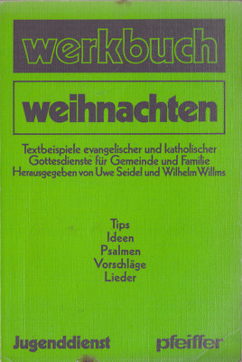 AZ PFEIFFER- WERKBUCH : WEIHNACHTEN