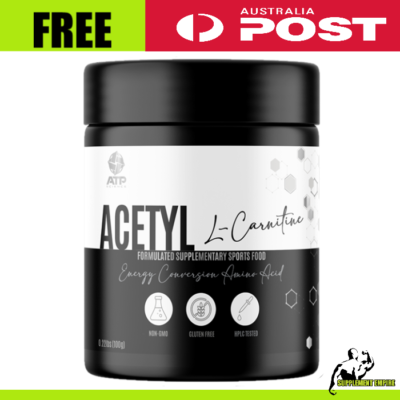 ATP Science ACETYL L CARNITINE Metabolism Fat Burner Weight Loss *FREE  POST*