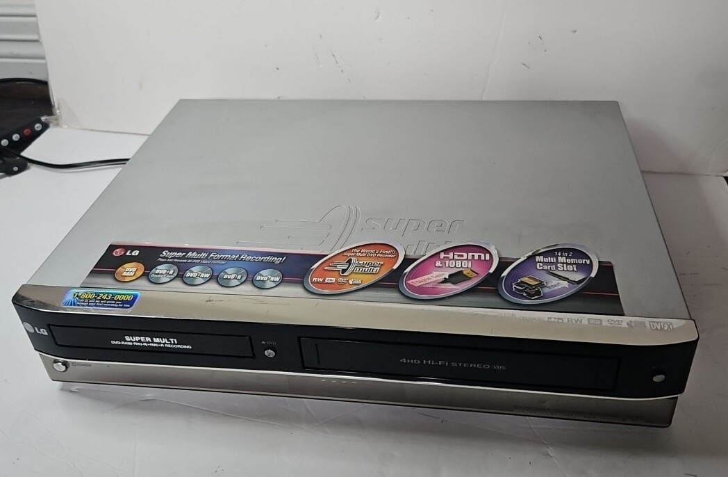 LG VCR DVD Combo Player And Recorder RC199H Hi Fi Stereo With REMOTE eBay