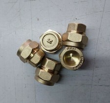 15mm x 15mm STOP CAP END COMPRESSION JOINT FITTING - PACK OF 5 PLUMBING