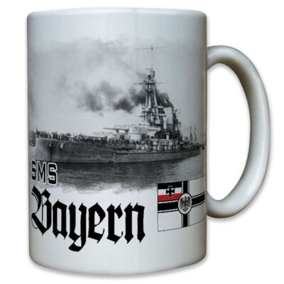 SMS Bayern Großlinienschiff Kaiserlichen Marine Wk Deutschland - Tasse #12246 
