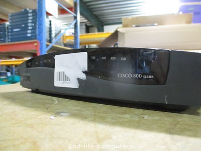 Cisco Systems 801 ISDN Router 1x 10BaseT Ethernet LAN (RJ-45) ISDN BRI  EXCL PSU