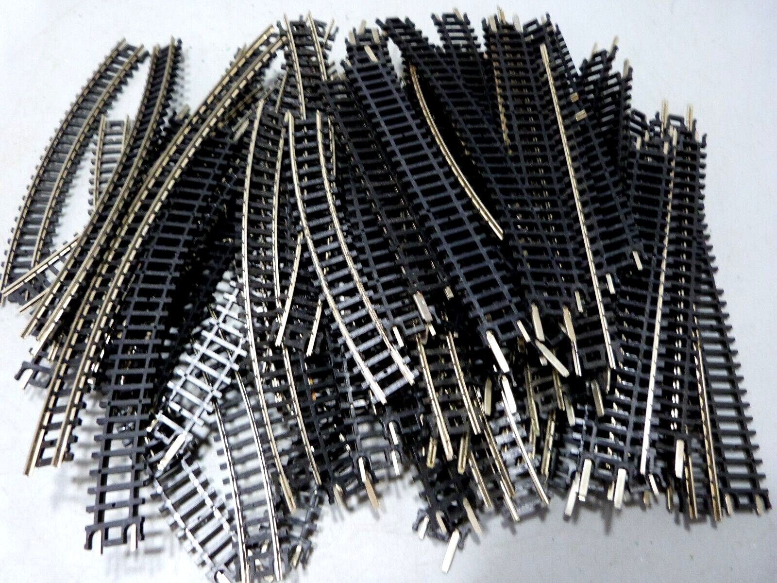 N Scale Atlas Code 80 Nickel Silver Track 76pcs