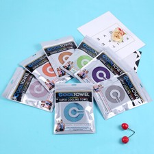 2pcs Cooling Ice Towel for Sports Workout Fitness Gym Yoga Soft Breathable Towel