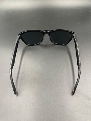 Oakley Frogskin Polished Black w/Prizm Grey Lenses | eBay