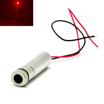 Focusable 650nm 30mw 12X30mm Dot/Line/Cross Red Light Laser Diode Module Locator