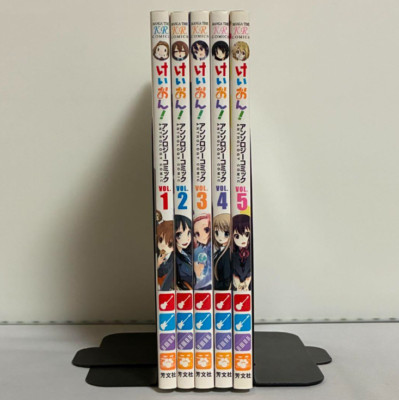 K-ON! Anthology Japanese Ver Complete Full Comics Manga Set Vol.1-5