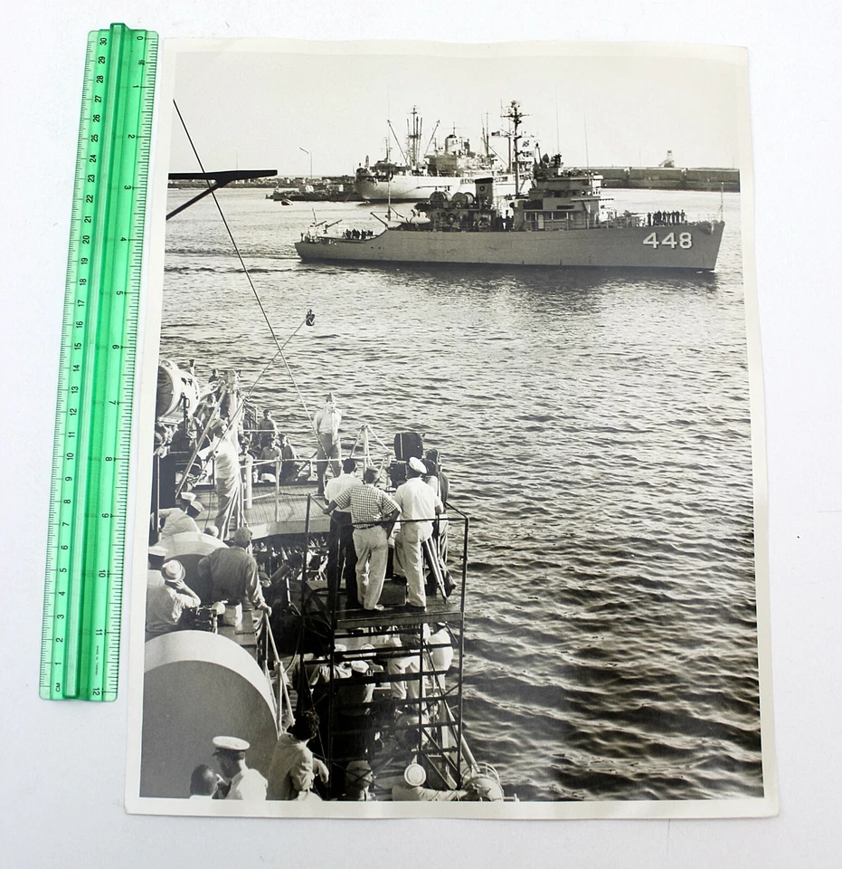 1959 Mal Bulloch Fotografia Jerry Lewis Filme "Não Desista do Navio" 14x11 #2 - Imagem 4 de 4