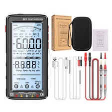 Smart LCD Digital Multimeter 6000 Counts AC/DC Voltage Tester Resistance Meter #