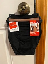NEW WOMEN'S SIZE SMALL HANES ORIGINALS SUPERSOFT STRING BIKINI UNDERWEAR 3-PACK
