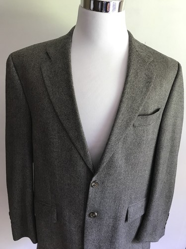 Polo University Club by Ralph Lauren Sport Coat 43R Mens Tan Lambswool Jacket - Picture 2 of 6