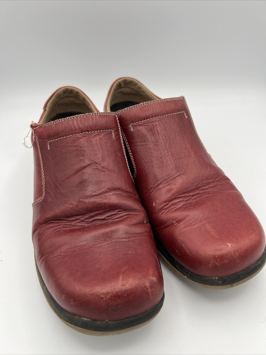 Velez Shoes Columbia Red Leather Women