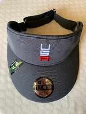 New U.S. RYDER CUP TEAM Golf Dark Gray Tall Visor Adjustable USA Logo by NEW ERA