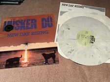 HUSKER DU "FLIP YOUR WIG” LP EX/EX RARE COLOR VINYL! SST 1990 bob mould