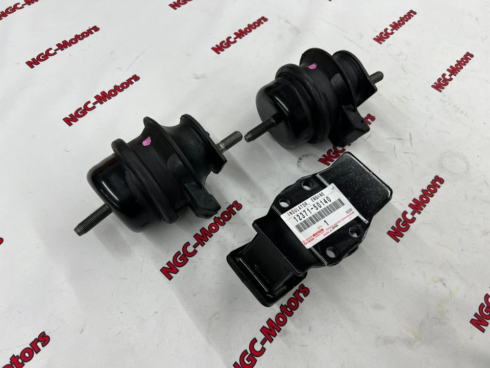 Toyota 12361-50170 12371-50140 Genuine LS430 ENGINE MOTOR MOUNT ＆ Mission Mount - Image 2 of 4