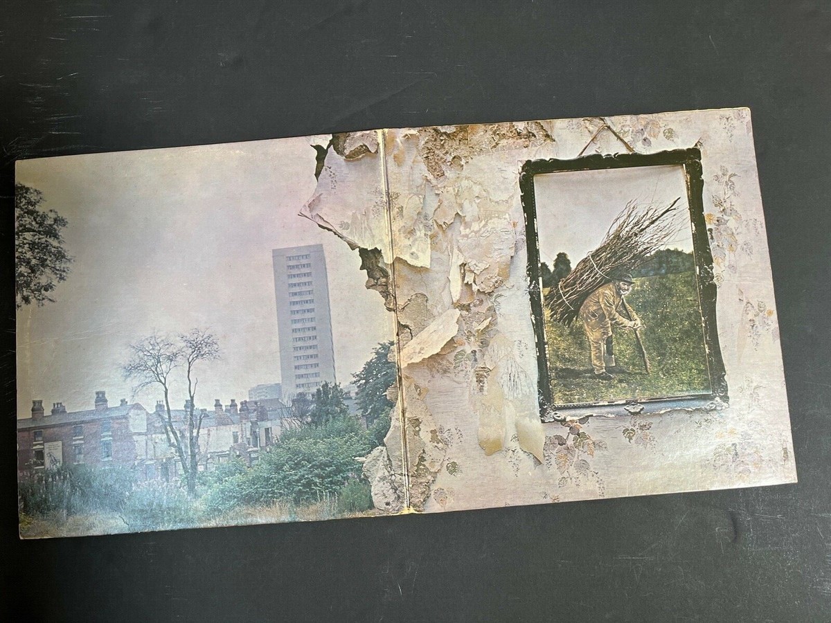 LED ZEPPELIN - IV 1971 Atlantic SD 7208 G'Fold / Inner Sleeve