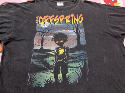 The Meaning of Life The Offspring Band Black T-Shirt Cotton BT683
