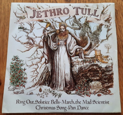JETHRO TULL - RING OUT SOLSTICE BELLS - 45RPM 7'' single / vinyl record