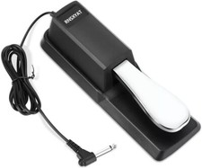 Sustain Pedal,Sustain Pedal for Keyboard Universal,Premium Piano Pedal for Keybo