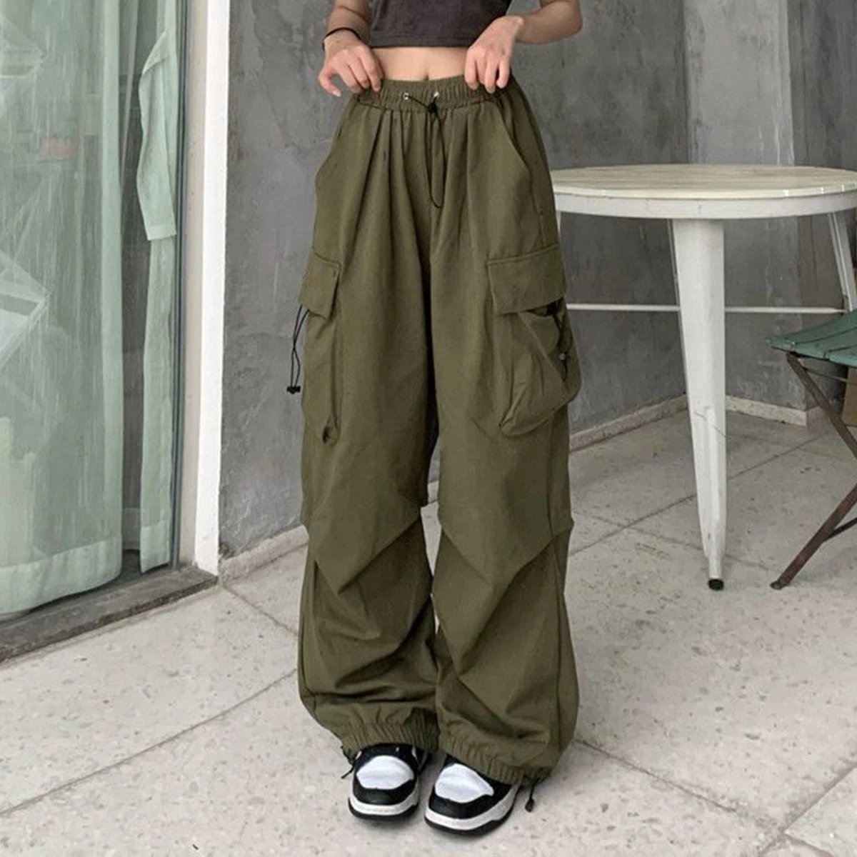 Cargo pants with expandable hotsell waist