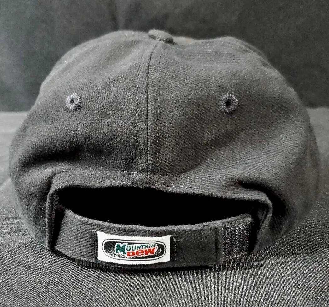 Mountain Dew Adjustable Hat OSFA cap Vintage Cap - image 4