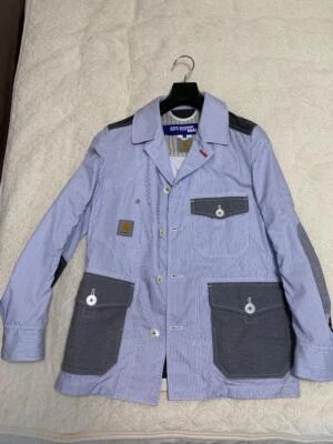 COMME des GARCONS JUNYA WATANABE MAN Carhartt Veste Chemise Homme Bleu XS - Photo 1/4