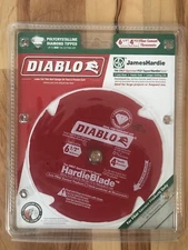 Diablo 6-1/2" x  4 Tooth  PCD Fiber Cement Circular Saw Blade D0604DH