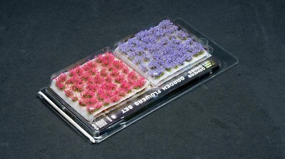 Gamers Grass Garden Flowers Set Tuft Tabletop Pflanzen Basing Wild 6mm