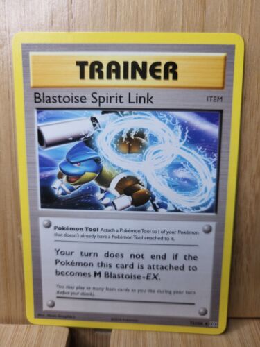 TRAINER Blastoise Spirit Link🏆XY Evolutions 73/108 (Genuine) Pokemon Card 🏆 - Foto 1 di 2