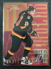 Pavel Bure 1994-95 Fleer Flair Hot Numbers Insert Card #1