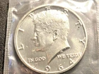 1964 BU SILVER HALF DOLLAR
