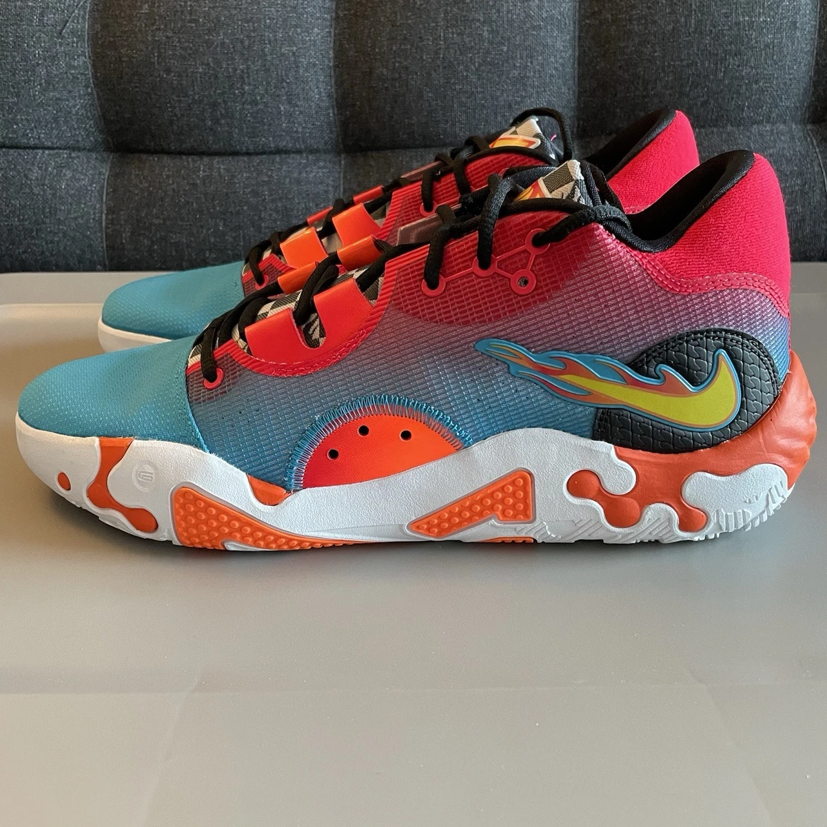 Nike PG 6 x Hot Wheels Blue/Orange/Red 2022 for Sale