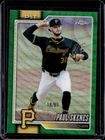 2026 Topps Chrome Paul Skenes Green Wave Refractor #/99 Pirates