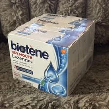 Biotene Dry Mouth Lozenges Pack of 3 Refreshing Mint Xylitol Sugar Free