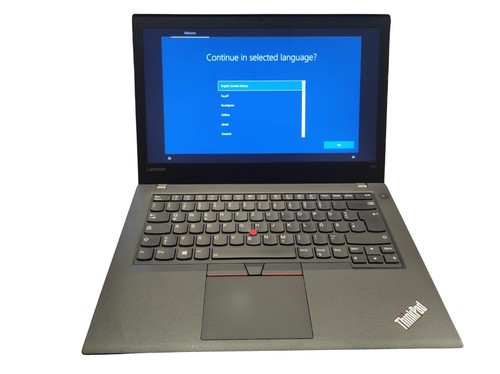 Lenovo ThinkPad T470 i5-6300U 8GB RAM 256GB SSD Win 10 Pro *** Kein Akku ***