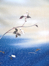 [AYANE] CHERRY BLOSSOM - Japanese Silk  KIMONO Fabric