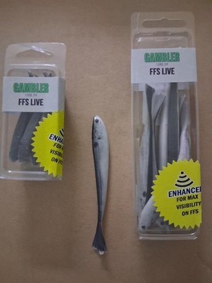 FFS LIVE - GAMBLER LURES - LIVE SHAD MIM-O 3'' (7) CT. & LIVE MIN-0 4'' (6) CT.