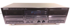KENWOOD KX-W 6040 Stereo Double Cassette Deck Doppio Autoreverse Tapedeck +TOP+