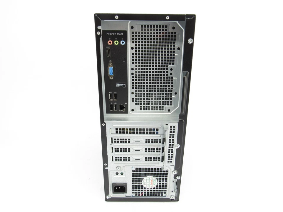 Dell Inspiron 3670 MT Intel Core i3-8100 3.60GHz 8GB RAM 256GB NVMe SSD DVD-RW - Image 2 of 4