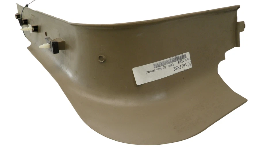 Buick Park Avenue 2001-2005 panel delantero derecho moldura usado 25672386 OEM Foto 3 de 4